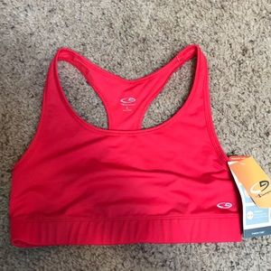 Champion large sports bra red